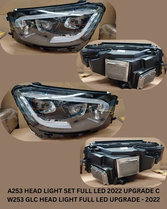 W253 GLC HEAD LIGHT FULL LED UPGRADE - 2022